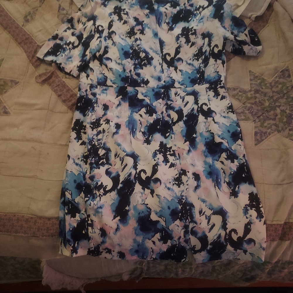 Like New t John Silk Career Dress size 14